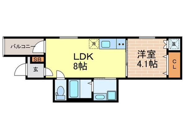 サラスヴァティＨ　西宮の物件間取画像